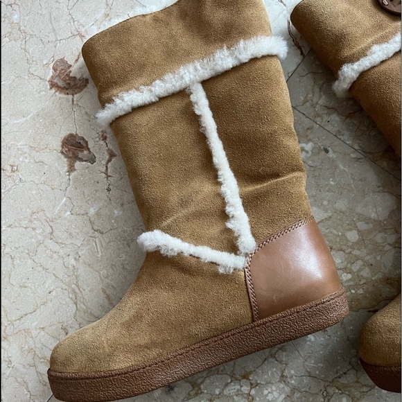 Tory Burch Amelie Sherling Boots - Picture 4 of 16